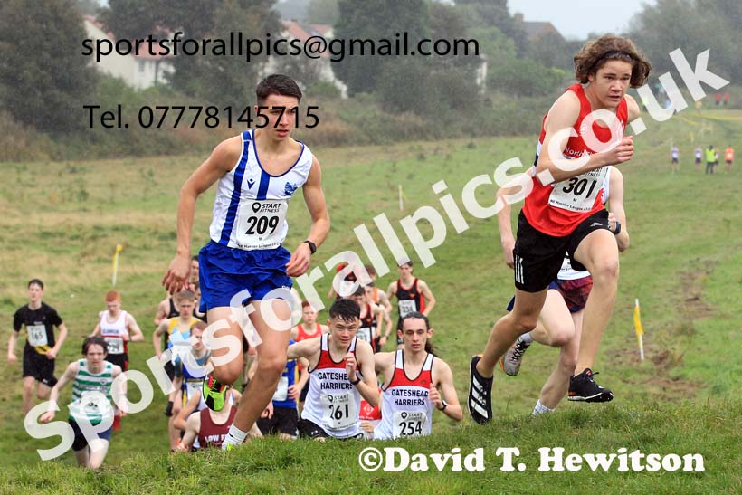 Mens under-17s 2023 Start Fitness NEHL, Wrekenton, Gateshead.  Photo: David T. Hewitson/Sports for All Pics